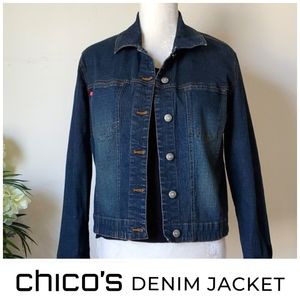 Chico's Denim Jean Jacket